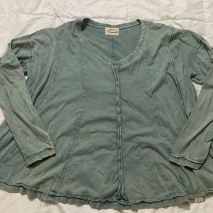 Ces Femme Organic Cotton long sleeve top Large